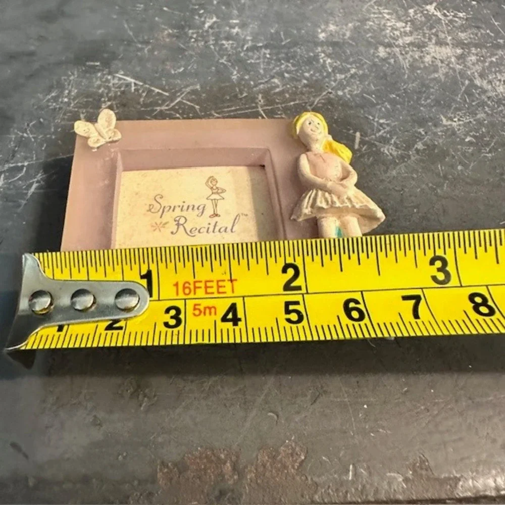 VTG Russ Berrie Spring Recital Ballerina‎ Photo Frame Keepsake Holder